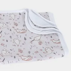 Jesienno-wiosenny kocyk "Foki" 2