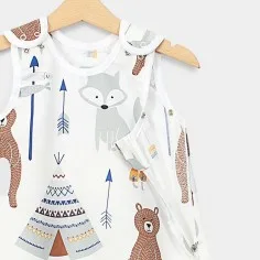 Letni Śpiworek "Miś indianin" 2
